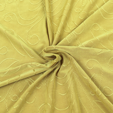 Load image into Gallery viewer, 55" 180-190GSM 25 Color Polyester Single Spandex Knit Jacquard Piece Dyed Fabric by The Yard