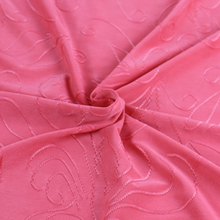 Load image into Gallery viewer, 55" 180-190GSM 25 Color Polyester Single Spandex Knit Jacquard Piece Dyed Fabric by The Yard