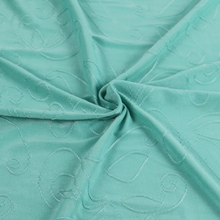 Load image into Gallery viewer, 55" 180-190GSM 25 Color Polyester Single Spandex Knit Jacquard Piece Dyed Fabric by The Yard