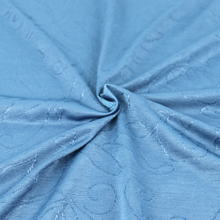 Load image into Gallery viewer, 55" 180-190GSM 25 Color Polyester Single Spandex Knit Jacquard Piece Dyed Fabric by The Yard