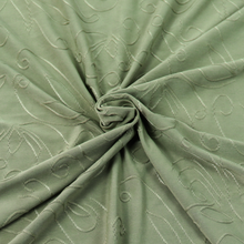 Load image into Gallery viewer, 55" 180-190GSM 25 Color Polyester Single Spandex Knit Jacquard Piece Dyed Fabric by The Yard