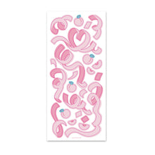 Load image into Gallery viewer, Yooniaworld Polco Decoration Diary Journal Fruit & Confetti Removable Matte Stickers