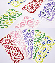 Load image into Gallery viewer, Yooniaworld Polco Decoration Diary Journal Fruit & Confetti Removable Matte Stickers