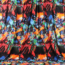 Load image into Gallery viewer, 58-60" 185GSM Abstract Multi-Color Stroke Polyester/Single Spandex Knit Jacquard Fabric by the Yard