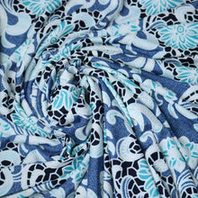 Load image into Gallery viewer, Swirling Flower Printed Venezia with Puff