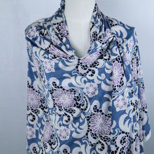 Load image into Gallery viewer, Swirling Flower Printed Venezia with Puff