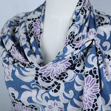 Load image into Gallery viewer, Swirling Flower Printed Venezia with Puff