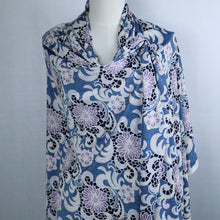 Load image into Gallery viewer, Swirling Flower Printed Venezia with Puff