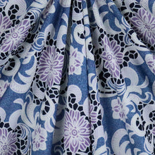 Load image into Gallery viewer, Swirling Flower Printed Venezia with Puff