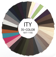 Load image into Gallery viewer, Color#1071-#1105(Total 145 colors) 58/60&quot; 2-way Stretch ITY Knit Jersey Polyester Spandex Fabric by the Yard
