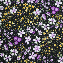 Load image into Gallery viewer, 58-60" 170GSM Little Flowers Printed Polyester/Spandex Knit Jersey Fabric by the Yard

