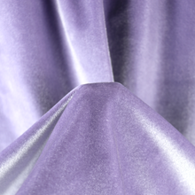 Load image into Gallery viewer, 57&quot; 250GSM Purple&amp;Black Polyester/Spandex Knit Velvet Fabric by the Yard
