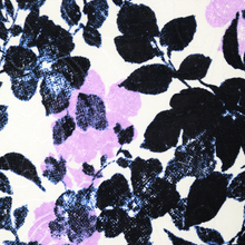 Load image into Gallery viewer, 60&quot; 2-Color/Flower design Single Span Jacquard Printed Fabric by the Yard
