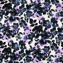 Load image into Gallery viewer, 60&quot; 2-Color/Flower design Single Span Jacquard Printed Fabric by the Yard
