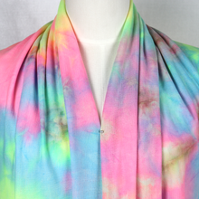 Load image into Gallery viewer, 58/60&quot; Multi-Colored Soft Tie-Dyed Knit T/R Terry Fabric for Hoodie by the Yard
