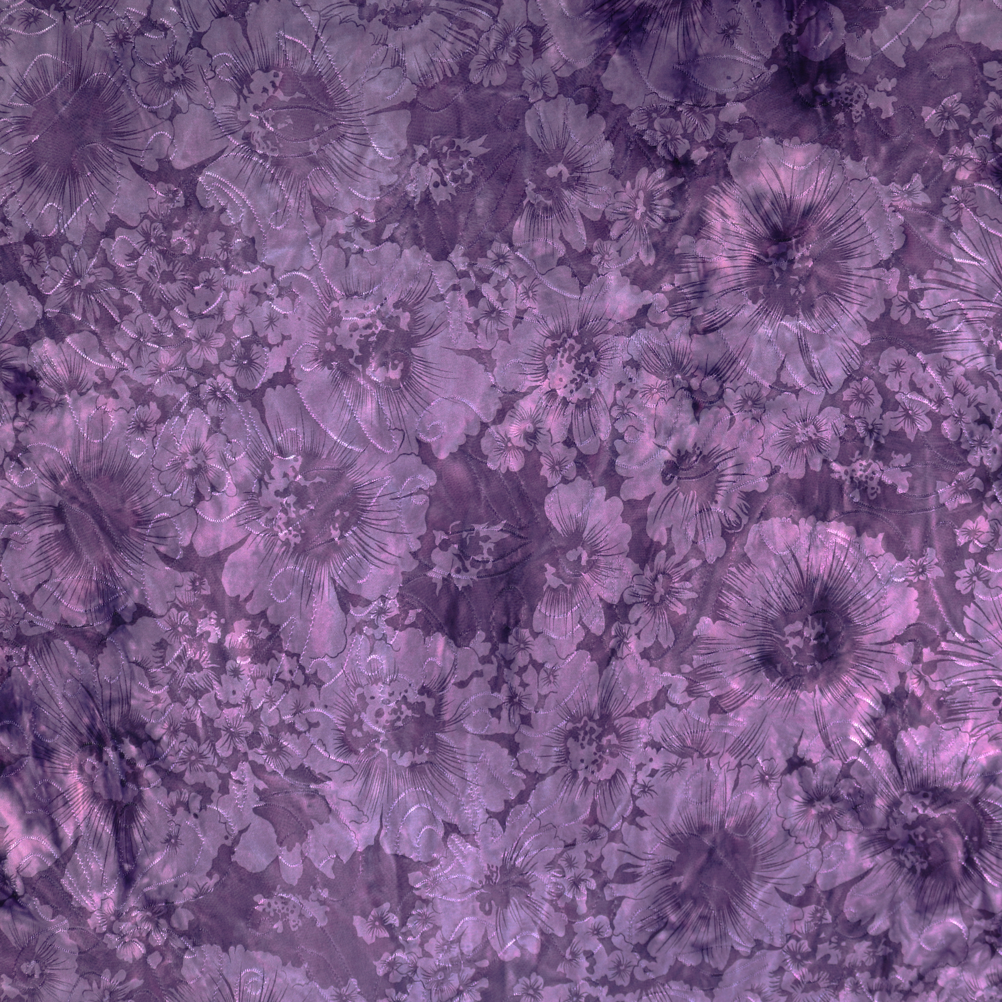 [TWN]★FLOWER JACQUARD KNIT Flower Patterned Tie-dyed Knit Jacquard Fabric by the Yard