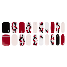 Load image into Gallery viewer, Zipkok® Gel Nail Strips - Blood Red GRAFFITI
