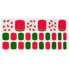 Load image into Gallery viewer, Zipkok® Pedi Gel Nail Strips - Sweet Watermelon
