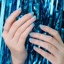 Load image into Gallery viewer, Zipkok® Gel Nail Strips - Glitter Aqua
