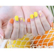 Load image into Gallery viewer, Zipkok® Gel Nail Strips - Orange Sherbet
