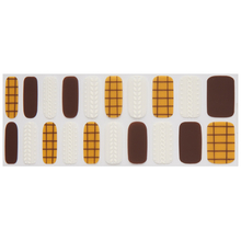 Load image into Gallery viewer, Zipkok® Gel Nail Strips - Mustard Basic Knit
