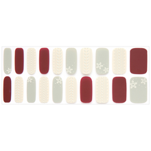 Load image into Gallery viewer, Zipkok® Gel Nail Strips - Snowflake Knit
