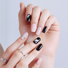 Load image into Gallery viewer, Zipkok® Gel Nail Strips - Metallic Black
