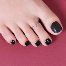 Load image into Gallery viewer, Zipkok® Pedi Gel Nail Strips - Black Swan
