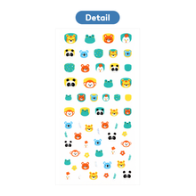 Load image into Gallery viewer, Zipkok® Mini Gel Nail Strips for Kids - Colorful Animal Friends
