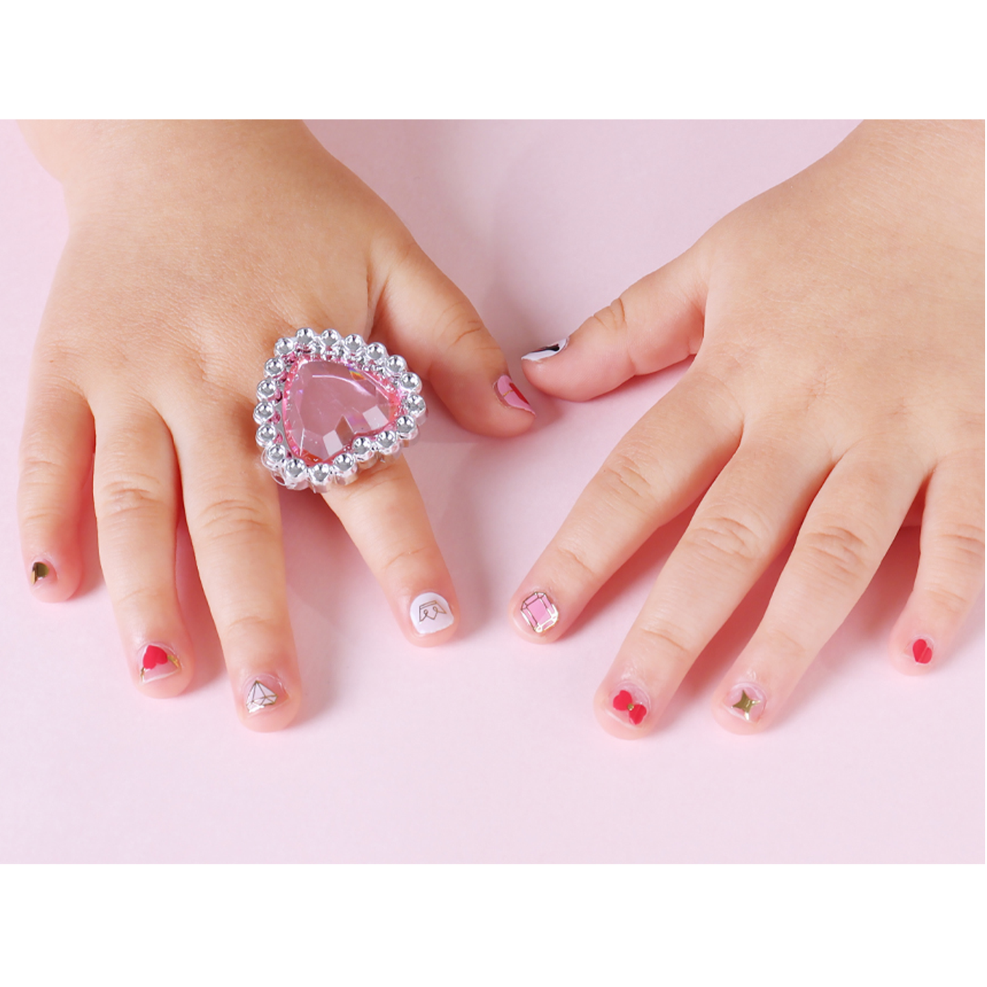 Zipkok® Mini Gel Nail Strips for Kids - Snowwhite