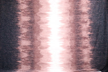 Load image into Gallery viewer, 60&quot; Brown wave design Polyester/Single Spandex Knit Jacquard Printed Fabric by the Yard
