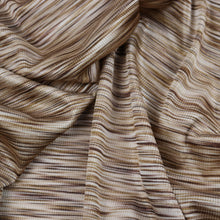 Load image into Gallery viewer, 50/51&quot; 220GSM 2-Way Stretch Brown Space-Dyed Polyester/Spandex Knit Fabric by the Yard
