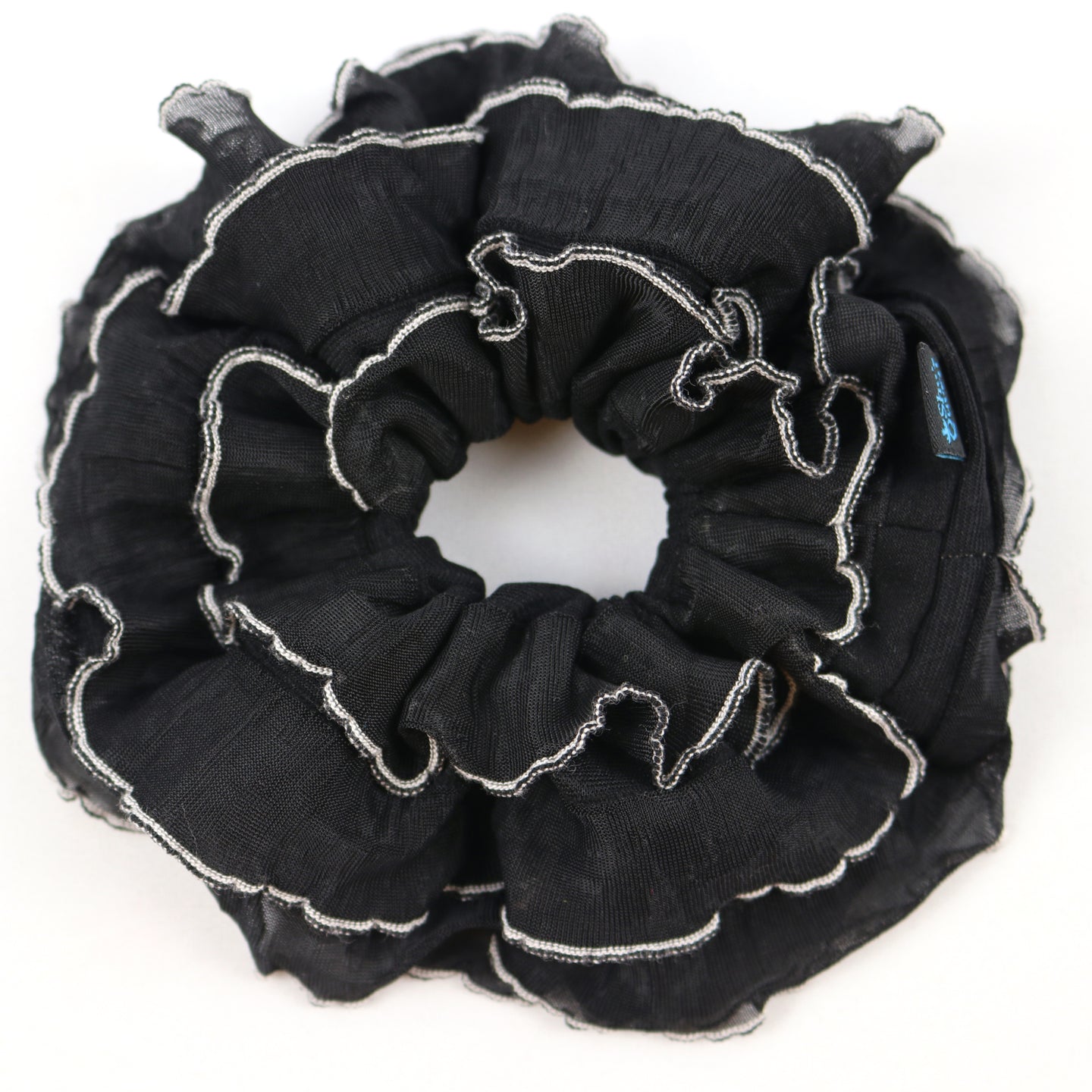 Handmade Long Ruffle Scrunchies Hair Bands Hair Accessories