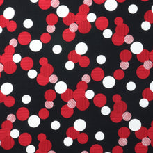 Load image into Gallery viewer, DOTS BUBBLE CIRCLE Polyester/Spandex ITY Knit Jersey Fabric with Puff by the Yard, 58-60&quot; Wide, 200GSM
