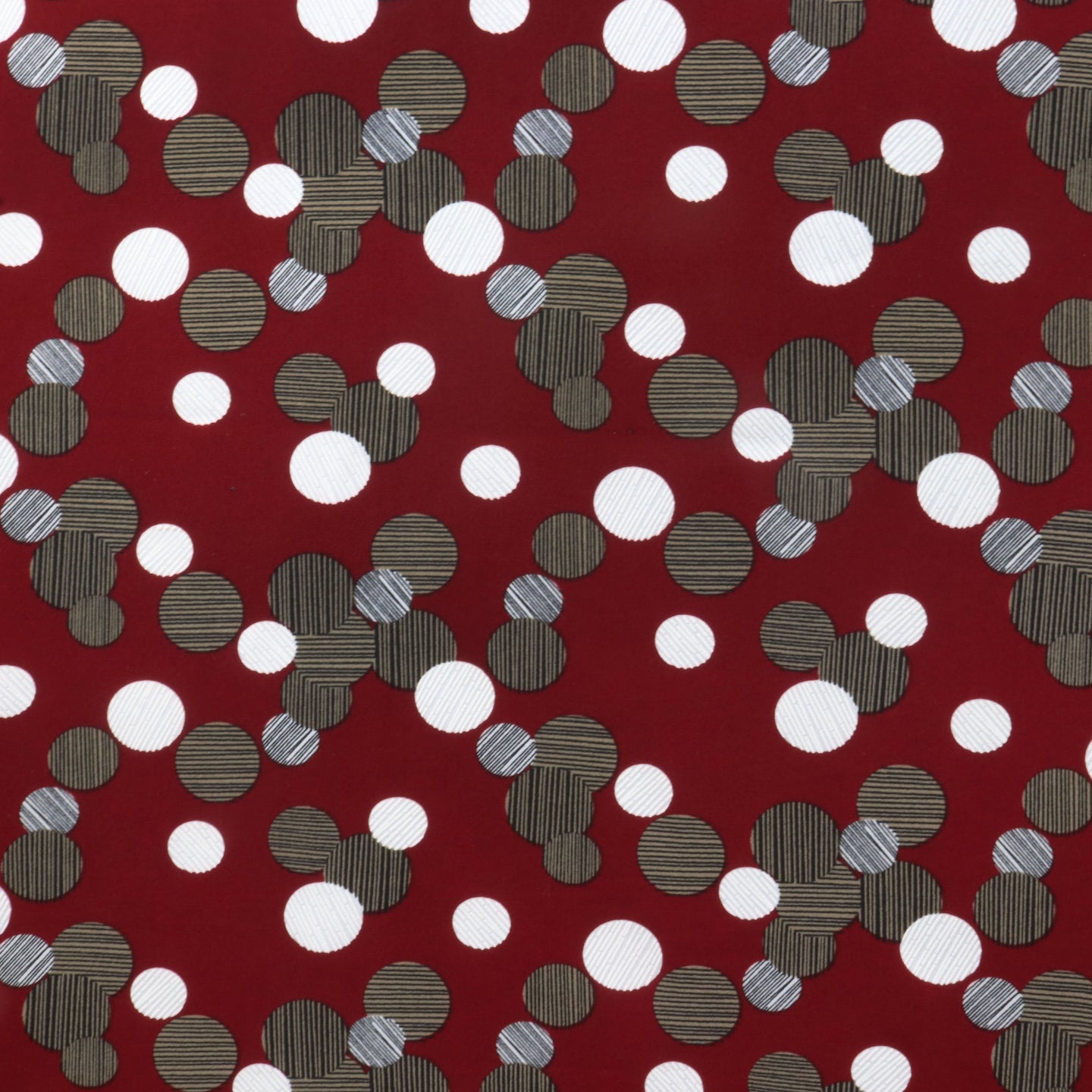DOTS BUBBLE CIRCLE Polyester/Spandex ITY Knit Jersey Fabric with Puff by the Yard, 58-60