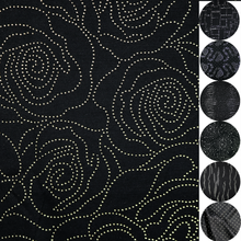 Load image into Gallery viewer, 56&quot; 7 Design Modal/Poly Bio Washer Dew-drop Fabric by the Yard
